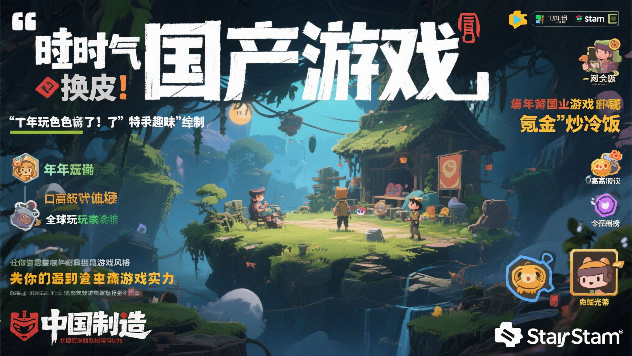 国产动漫电影十大巅峰之作 曾几何时,"国产游戏"四个字在玩家心中几乎等同于"换皮""氪金""炒冷饭"。然而