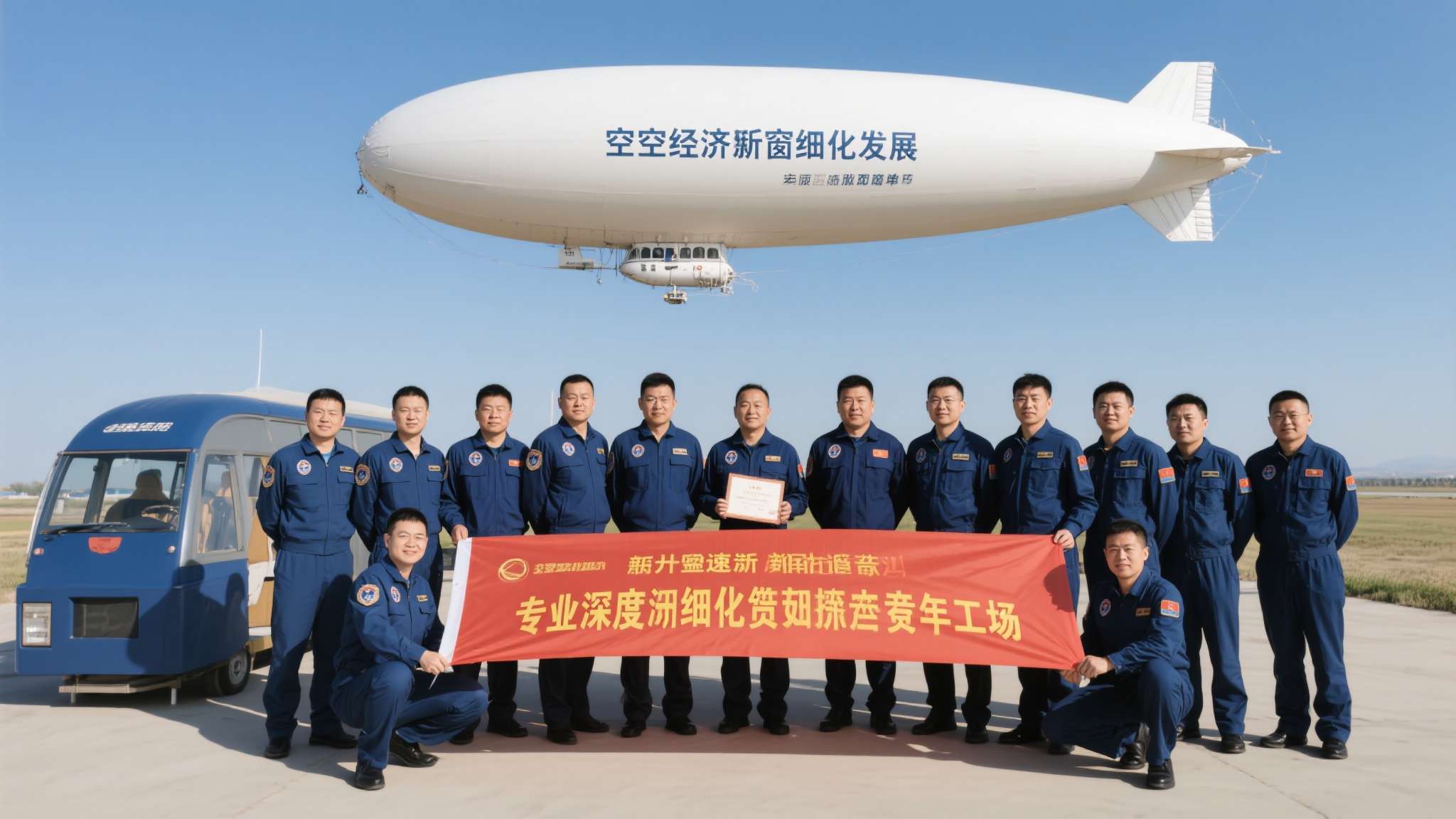 首批飞艇驾驶员的培训完成，本质上是低空经济进入精细化发展阶段的一个缩影。比拼速度